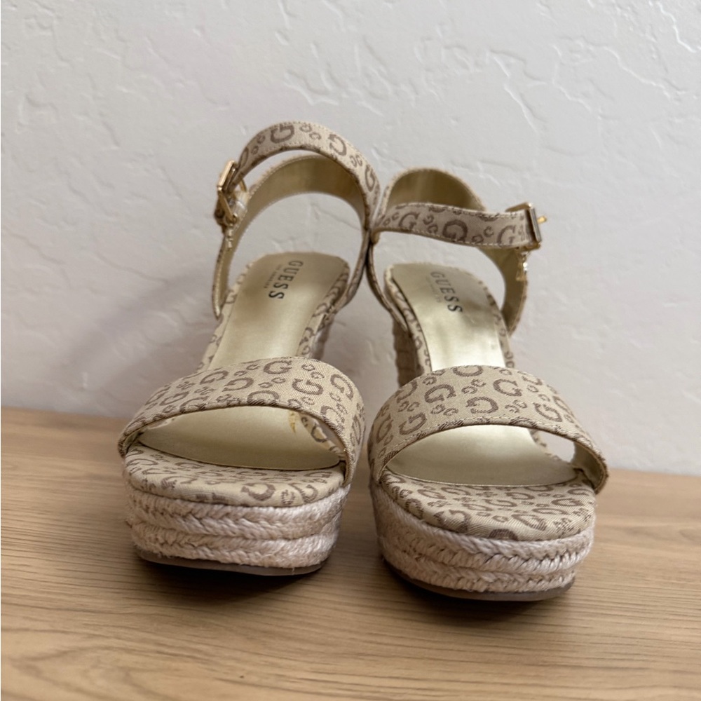 Guess Beige Patterned Espadrilles - image 4